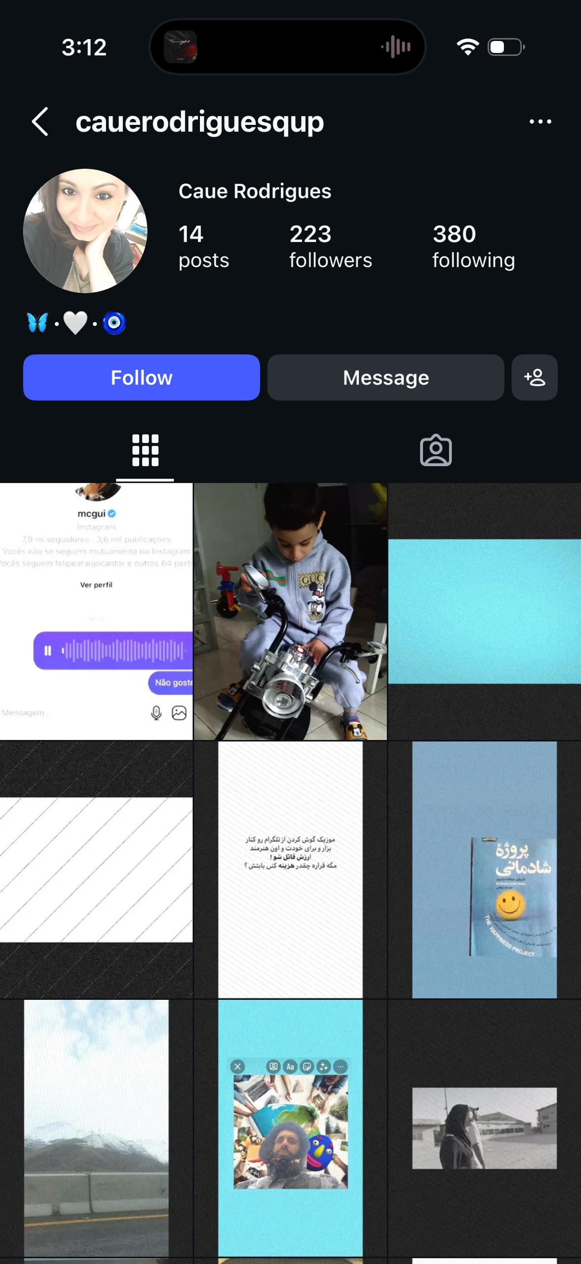 Instagram 200 to 300 followers good quality