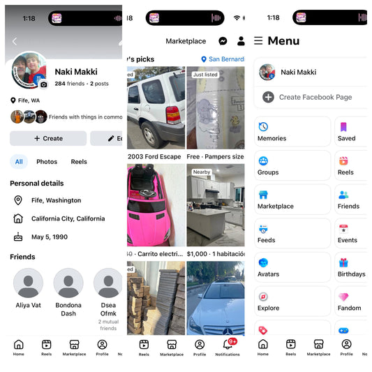 USA Facebook high quality