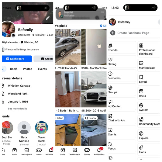 USA Facebook good profile