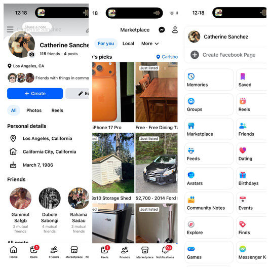USA Facebook good profile