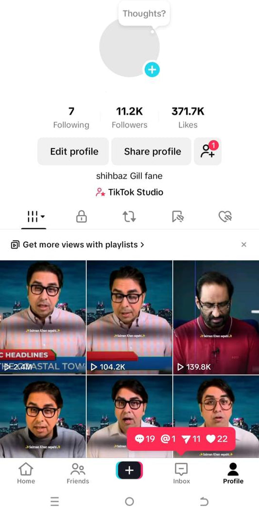 Tiktok 11k followers high quality