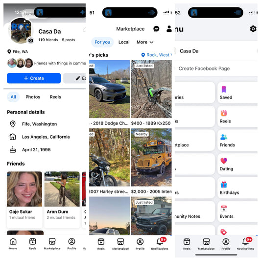 USA Facebook good profile