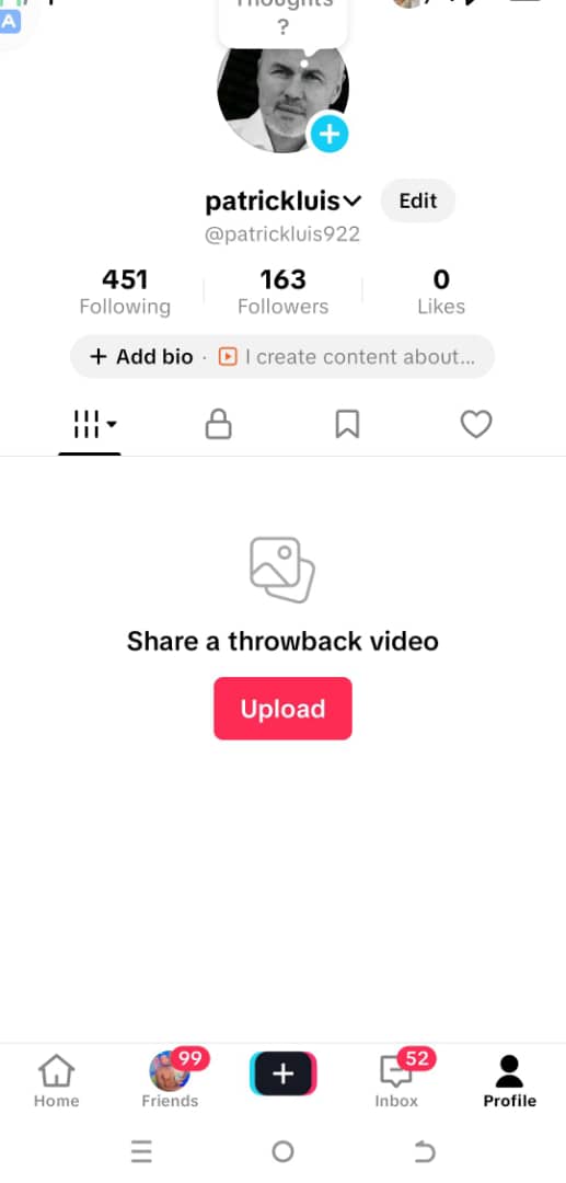 Old Tiktok 100 followers