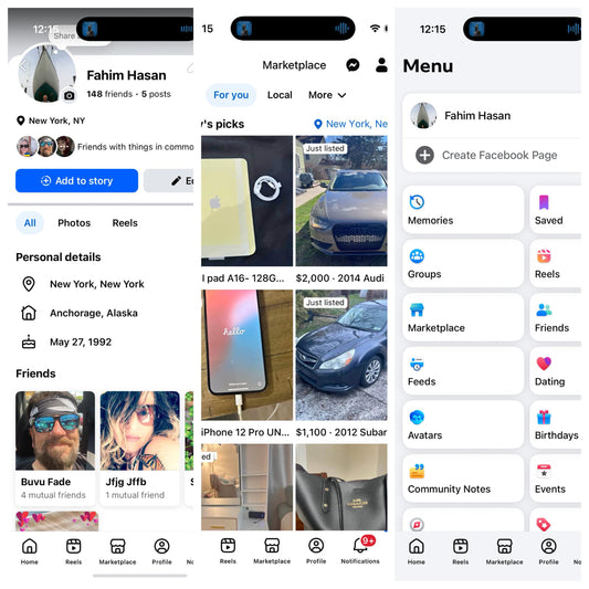 USA Facebook good profile